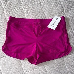 Athleta Surge Swim Short NWT Medium Fuschia Pink